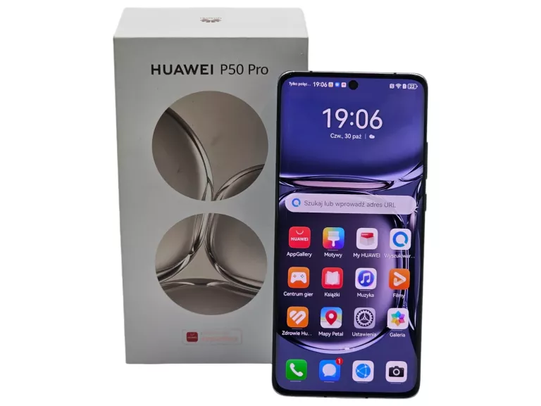 TELEFON HUAWEI P50 PRO 8/256GB 6.60" 120HZ 64/13MPX APPGALLERY