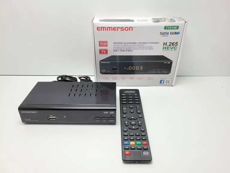DEKODER DVBT2 EMMERSON T151HE