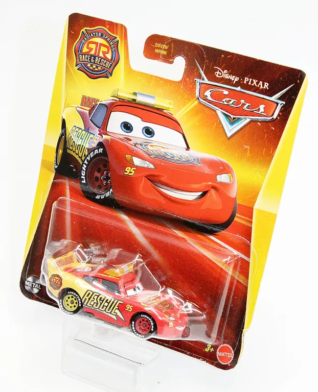 AUTKO DISNEY PIXAR CARS LIGHTNING MCQUEEN RESCUE 95 (DXV29/HHV86)
