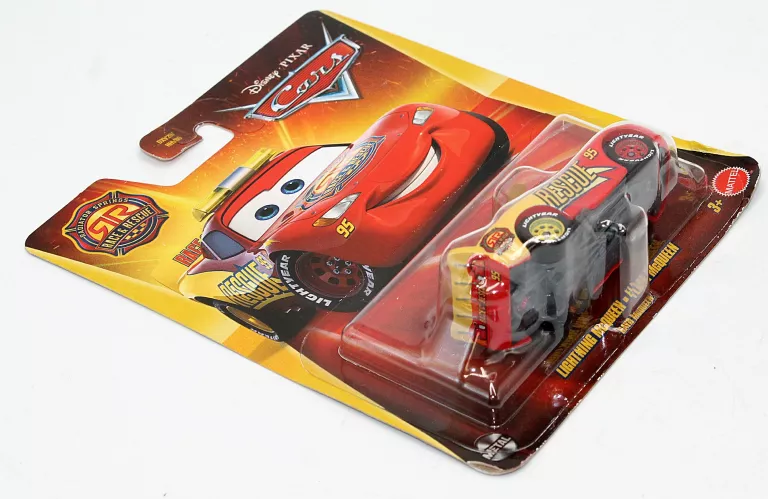 AUTKO DISNEY PIXAR CARS LIGHTNING MCQUEEN RESCUE 95 (DXV29/HHV86)
