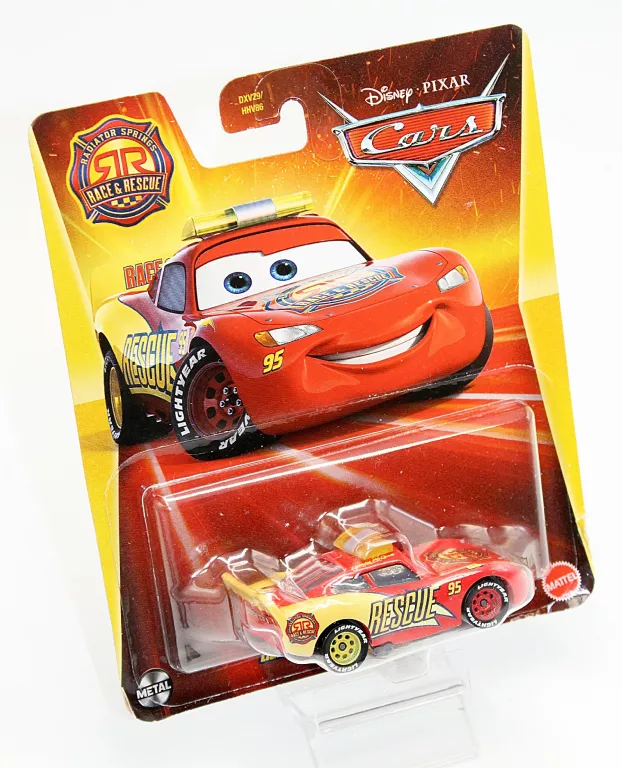 AUTKO DISNEY PIXAR CARS LIGHTNING MCQUEEN RESCUE 95 (DXV29/HHV86)