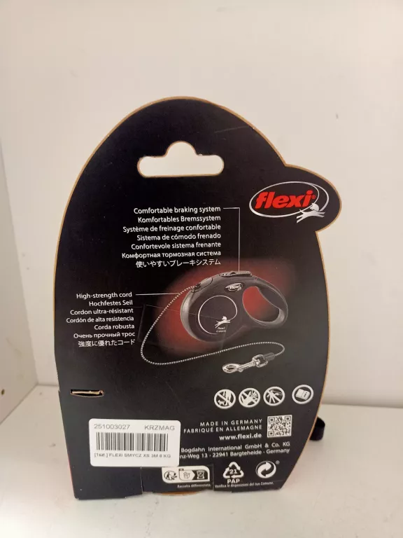 FLEXI SMYCZ XS 3M 8 KG