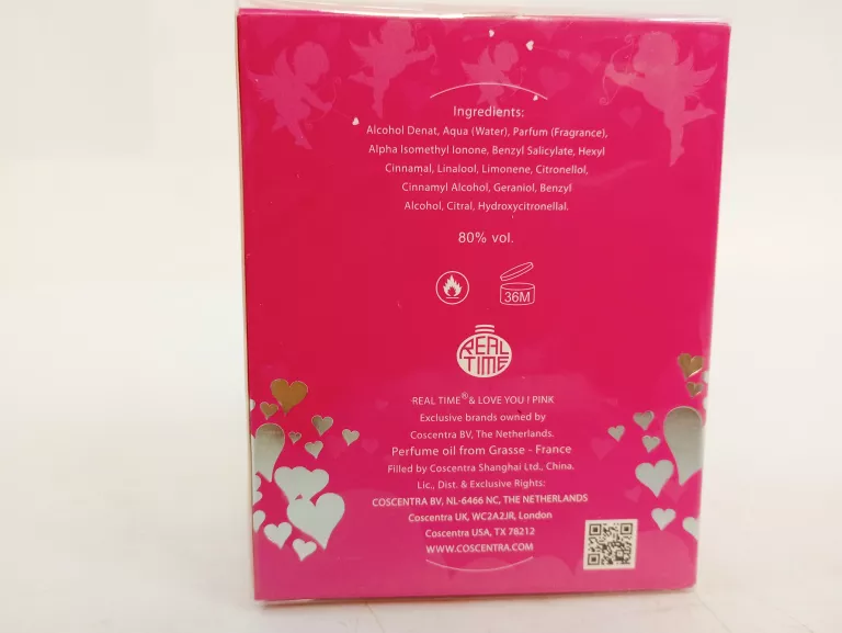 REAL TIME LOVE YOU! PINK WODA PERFUMOWANA SPRAY 100ML
