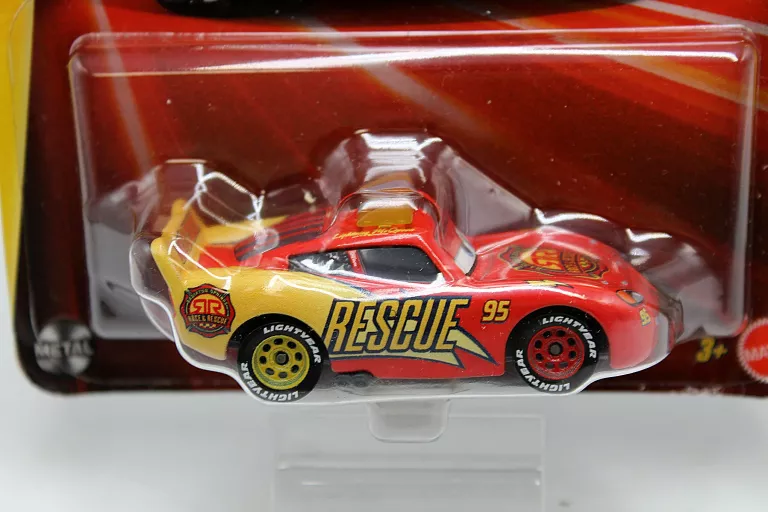 AUTKO DISNEY PIXAR CARS LIGHTNING MCQUEEN RESCUE 95 (DXV29/HHV86)