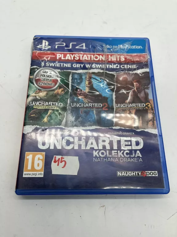 PS4 UNCHARTED KOLEKCJA NATHANA DRAKE