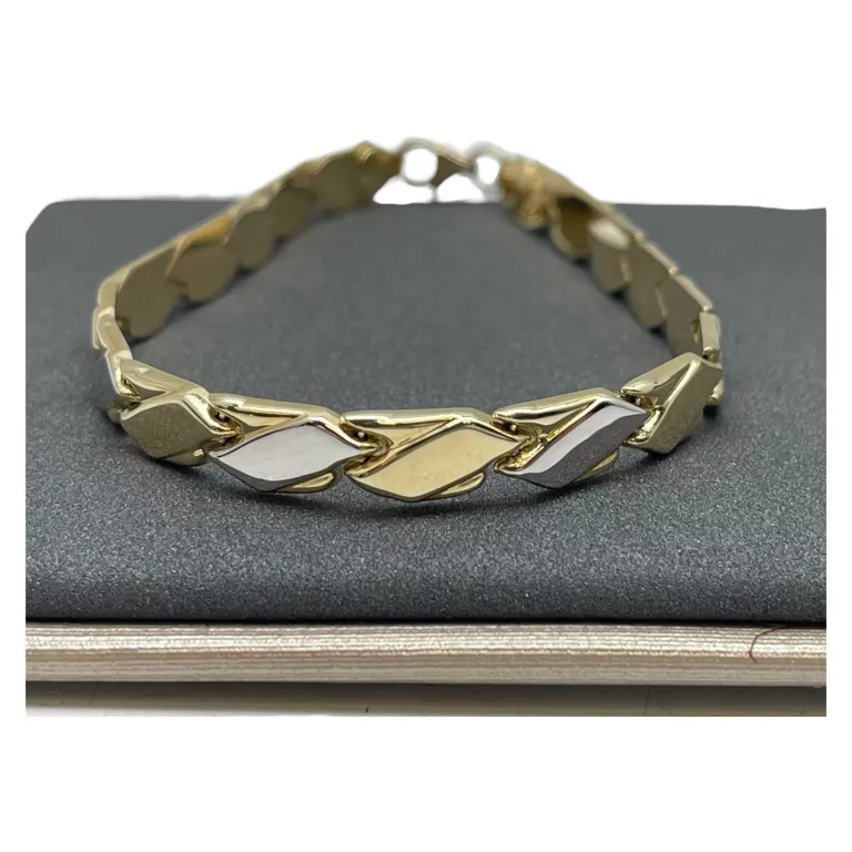 ZŁOTA BRANSOLETKA AU585 | R. 19 | 5,47 G