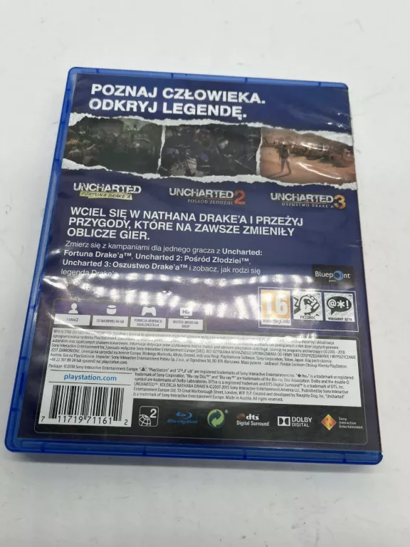 PS4 UNCHARTED KOLEKCJA NATHANA DRAKE