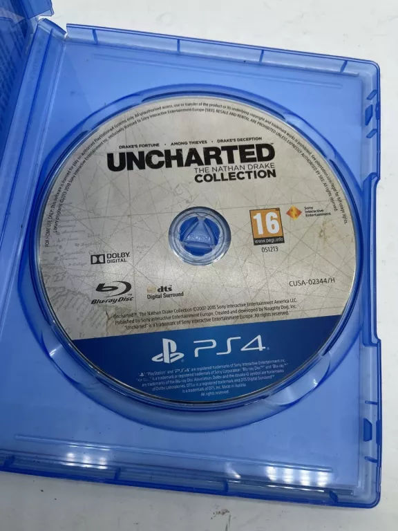 PS4 UNCHARTED KOLEKCJA NATHANA DRAKE