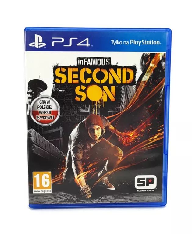 GRA PS4 INFAMOUS SECOND SON - POLSKA WERSJA JĘZYKOWA