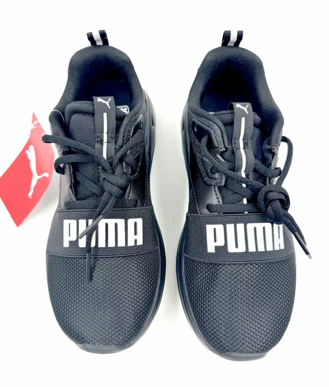 BUTY MŁODZIEŻOWE SPORTOWE PUMA SOFTRIDE WIRED 2 JR 40150501 CZARNE 38