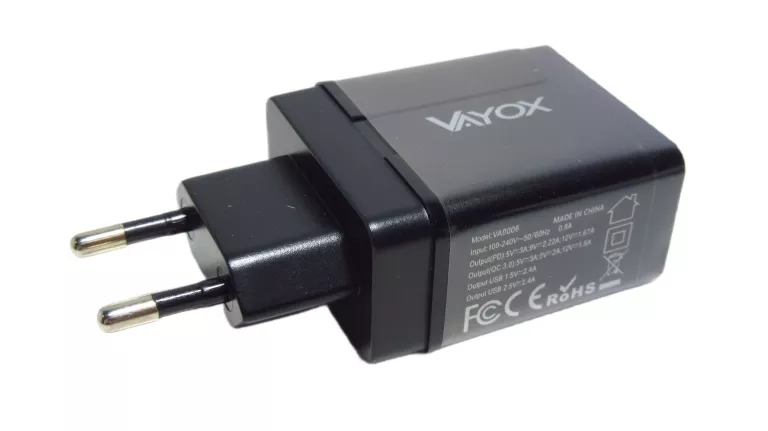 ŁADOWARKA SIECIOWA USB 3.0 VAYOX VA0006
