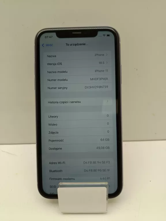 TELEFON IPHONE 11 73%