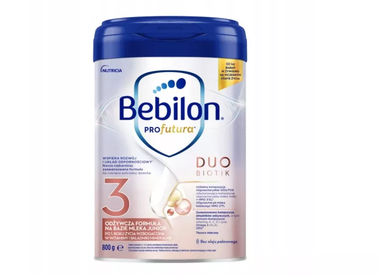 BEBILON PROFUTURA DUOBIOTIK 3 MLEKO MODYFIKOWANE PO 1. ROKU, 800G