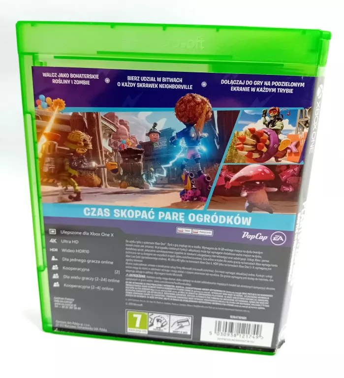 GRA XBOX ONE PLANTS VS ZOMBIES