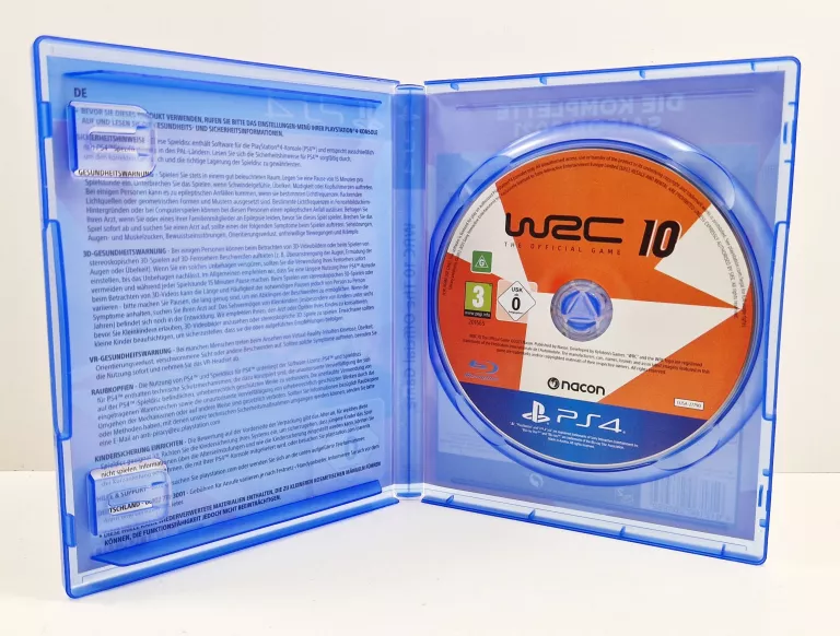 GRA WRC 10 THE OFFICIAL GAME PS4