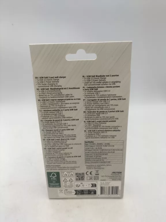 ŁADOWARKA RE-LOAD 65W