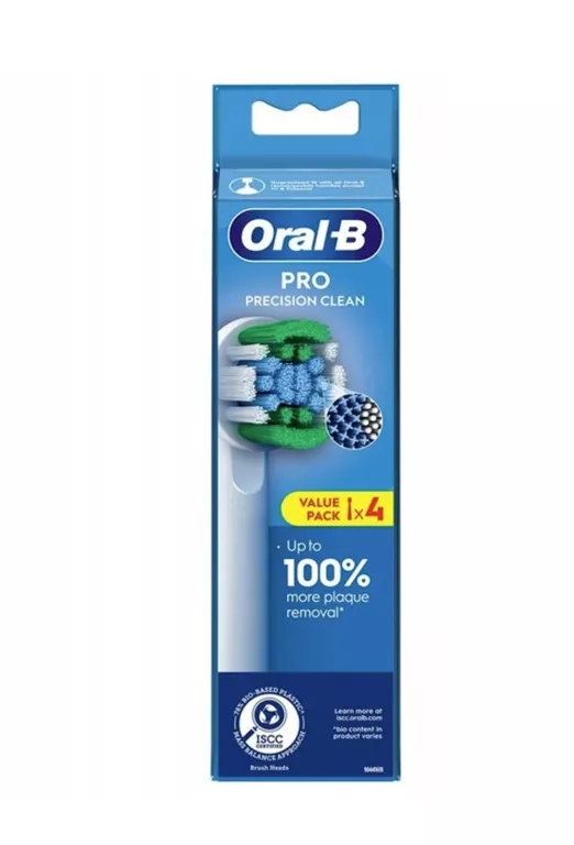 KOŃCÓWKI DO SZCZOTECZKI ELEKTRYCZNEJ ORAL-B EB20 PRO PRECISION CLEAN 4 SZT