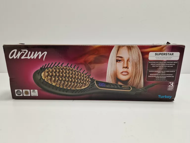 ARZUM SUPERSTAR SZCZOTKA DO WYGŁADZANIA WŁOSÓW