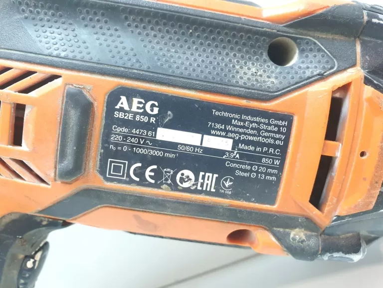 WIERTARKA AEG SB2E 850 R