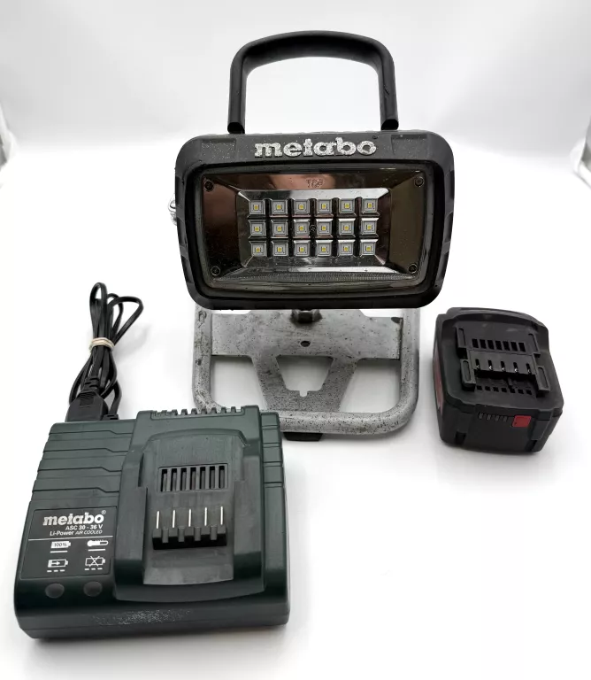 REFLEKTOR METABO BSA 14.4-18 LED + AKUMULATOR 4AH + ŁADOWARKA