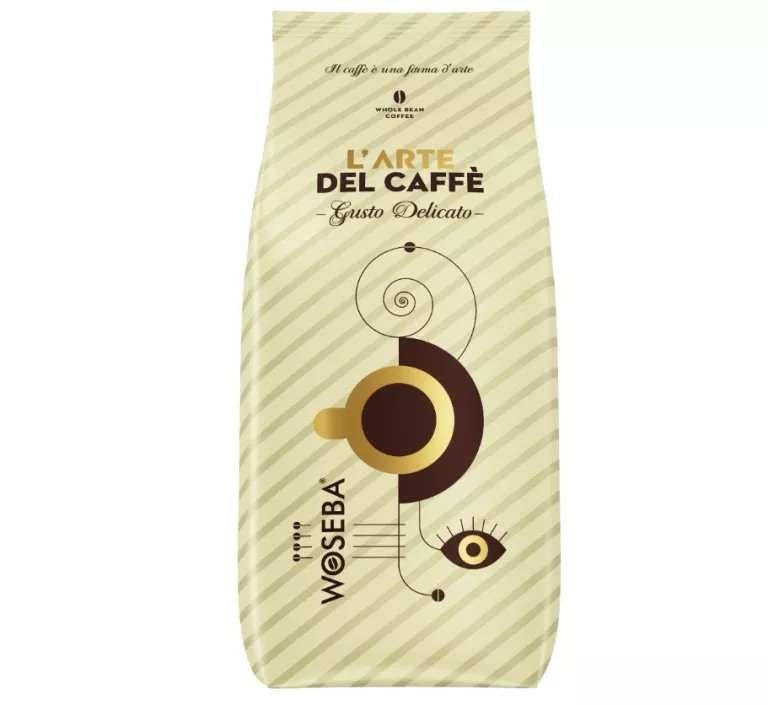 KAWA ZIARNISTA WOSEBA L'ARTE DEL CAFFE GUSTO DELICATO 1000G 1KG