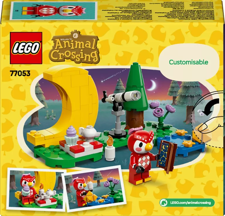 LEGO ANIMAL CROSSING 77053 OBSERWACJA GWIAZD Z CELESTE