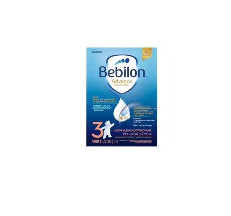 MLEKO MODYFIKOWANE BEBILON ADVANCE PRONUTRA 3 1000 G