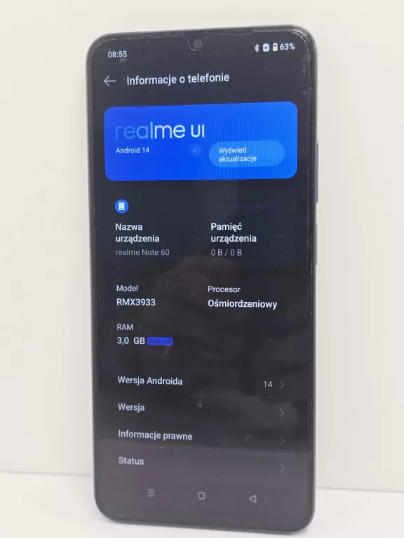 TELEFON REALME NOTE 60