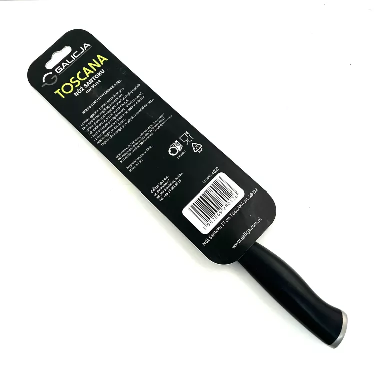 NÓŻ SANTOKU TOSKANA GALICJA 17 CM