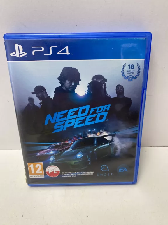 NEED FOR SPEED PS4