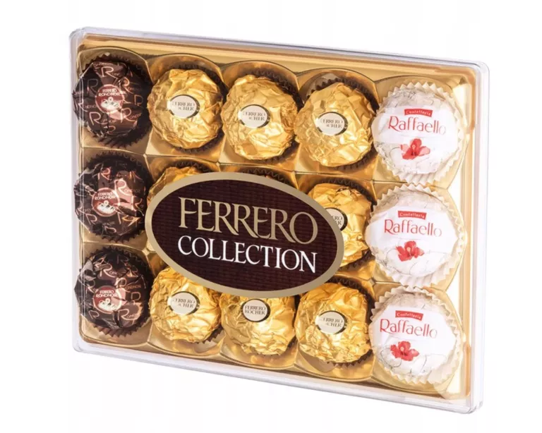 FERRERO COLLECTION ZESTAW FERRERO RONDNOIR FERRERO ROCHER I RAFFAELLO 172