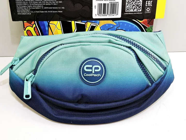 COOLPACK SASZETKA BIODROWA NERKA NIEBIESKI