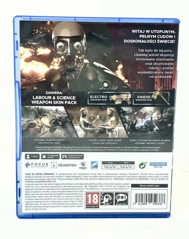 GRA PS5 ATOMIC HEART