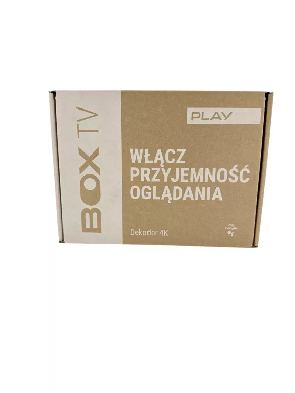 DEKODER PLAY BOX TV 4K ANDROID TV TELEWIZJA I APLIKACJE PUD ...