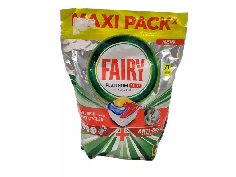 KAPSUŁKI DO ZMYWARKI FAIRY PLATINUM PLUS CYTRYNA 71 SZT