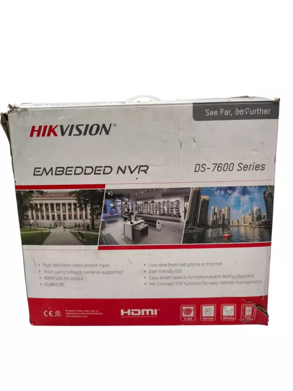 REJESTRATOR IP DS-7616NXI-I2/S(E) 16 KANAŁÓW ACUSENSE HIKVISION