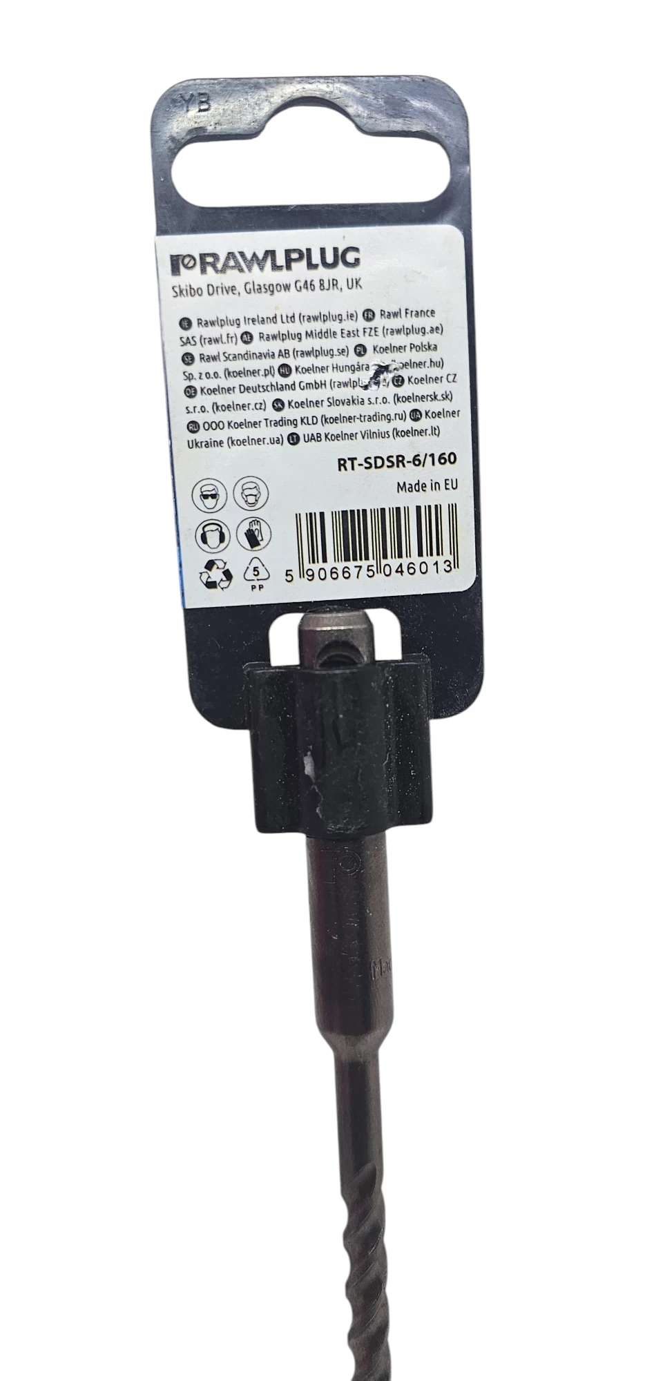rawlplug-wiertlo-do-betonu-sdsrebardrill-6x160mm-ean-gtin-5906675046013