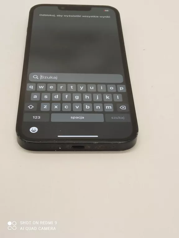 TELEFON APPLE 14 USZKODZONE PLECY
