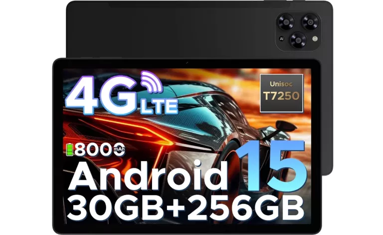 TABLET DOOGEE TAB G6 11" 30GB/256GB 4G LTE 8000MAH ANDROID15 CZARNY