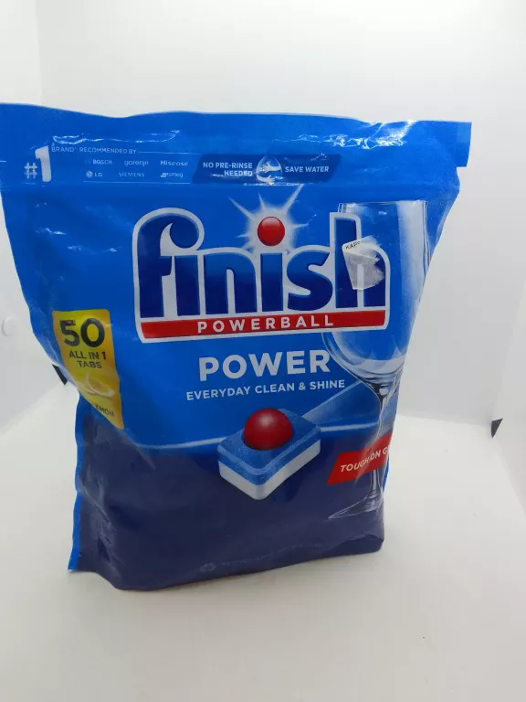 TABLETKI DO ZMYWARKI FINISH LEMON 50 SZTUK