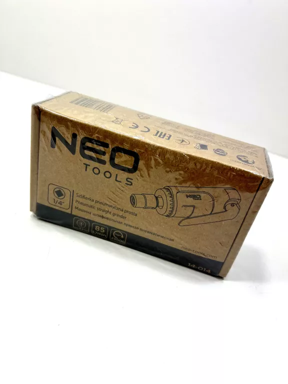 NEO 14-014 SZLIFIERKA PNEUMATYCZNA PROSTA, 1/4";1/8" - 6 MM/3MM, 25 000 RP