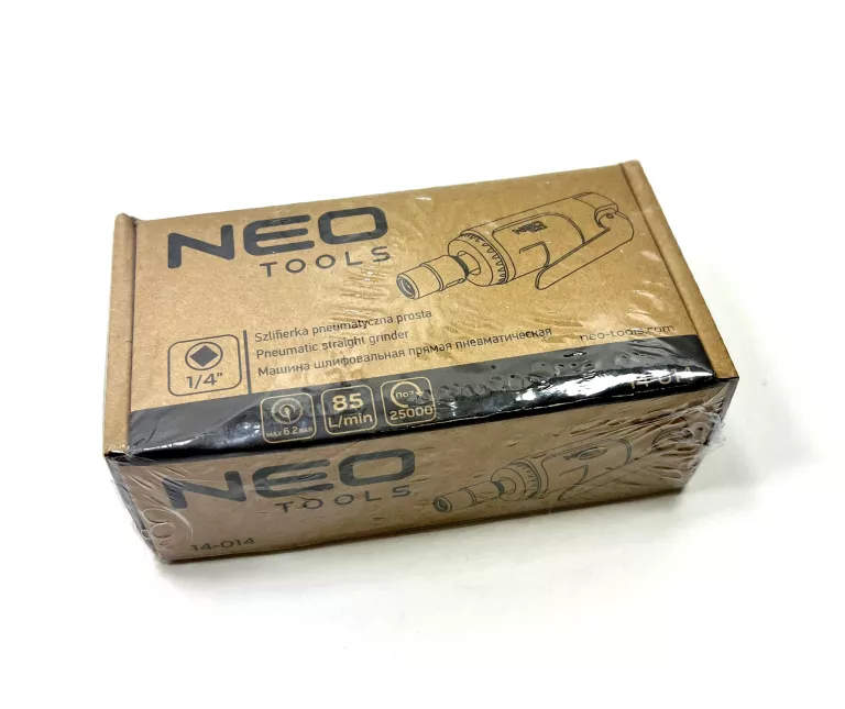NEO 14-014 SZLIFIERKA PNEUMATYCZNA PROSTA, 1/4";1/8" - 6 MM/3MM, 25 000 RP