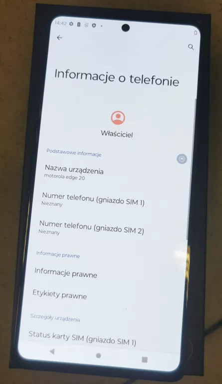TELEFON MOTO EDGE 20 8/128 GB