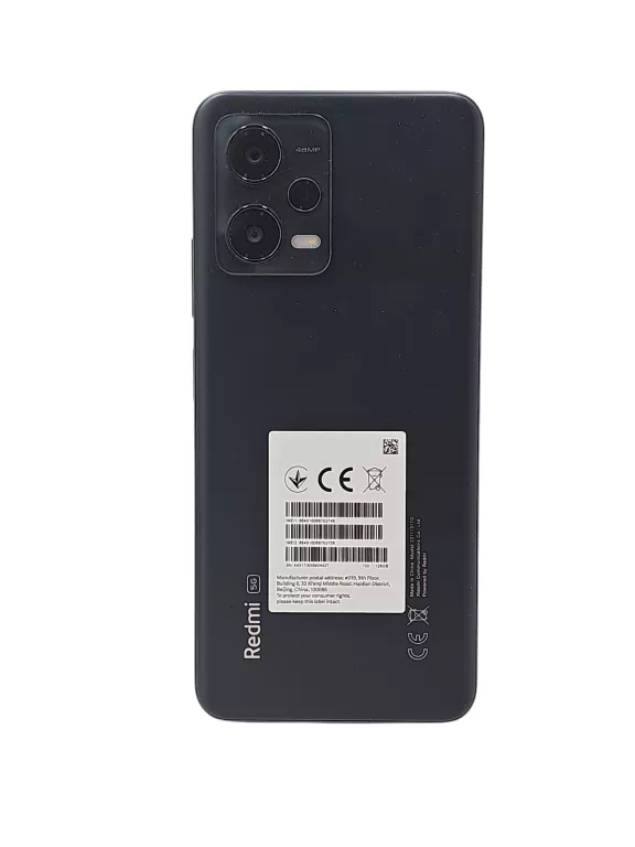 XIAOMI REDMI NOTE 12 5G 4/128GB ONYX GRAY