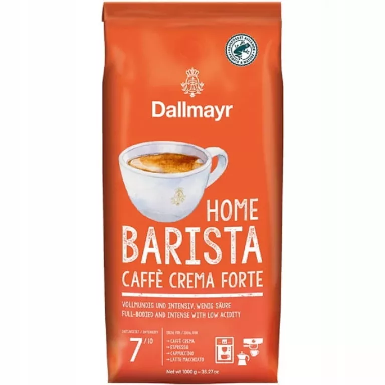DALLMAYR HOME BARISTA CAFE CREMA FORTE 1KG ZIARNO