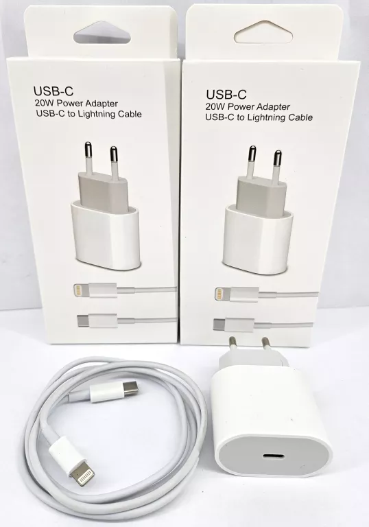 ŁADOWARKA LIGHTNING-USB-C 20W