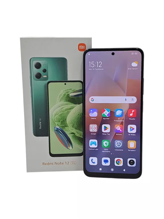 XIAOMI REDMI NOTE 12 5G 4/128GB ONYX GRAY