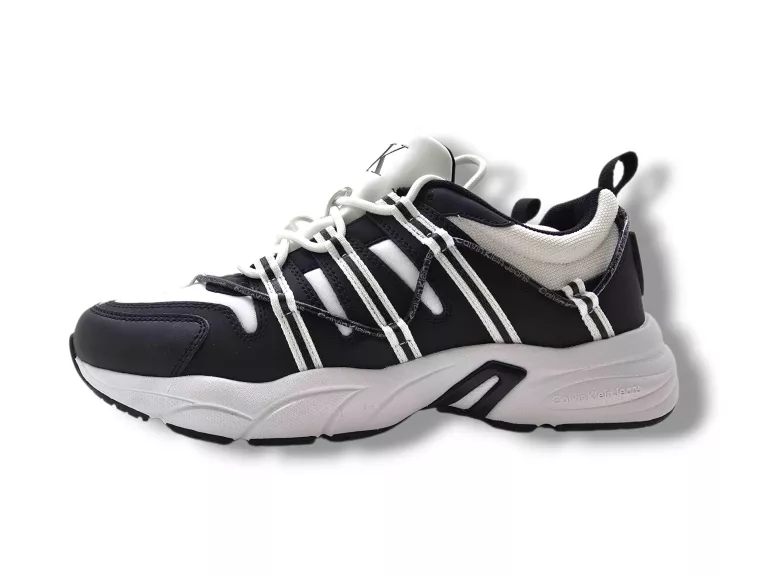 CALVIN KLEIN SNEAKERSY YM0YM00918 BIAŁY 41/26CM