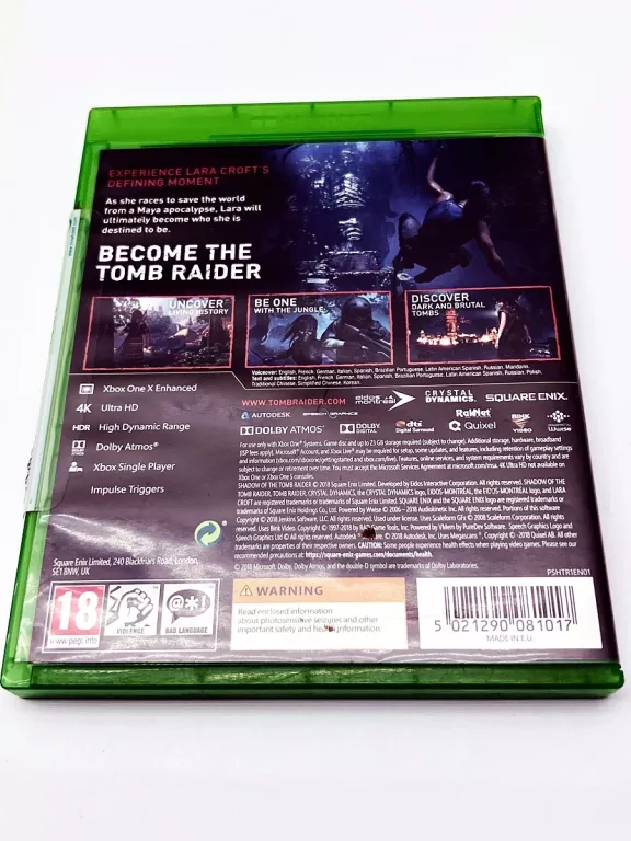 GRA XBOX ONE SHADOW OF THE TOMB RAIDER