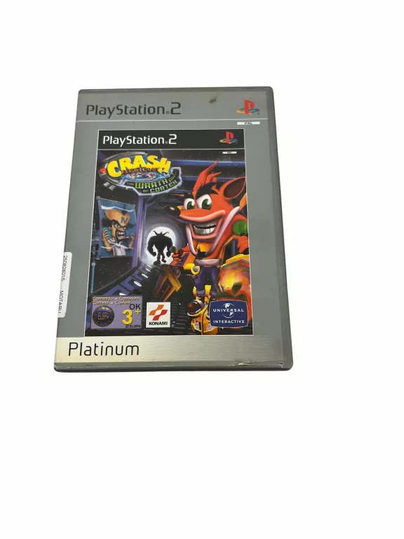 CRASH BANDICOOT WRATH OF CORTEX PS2 PLAYSTATION 2